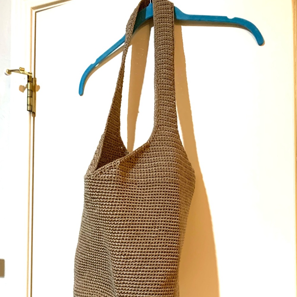 Vintage 90s Sak bag, tote crochet